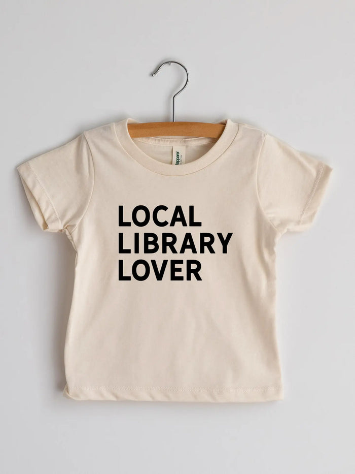 Local Library Lover Organic Cotton Kids Tee