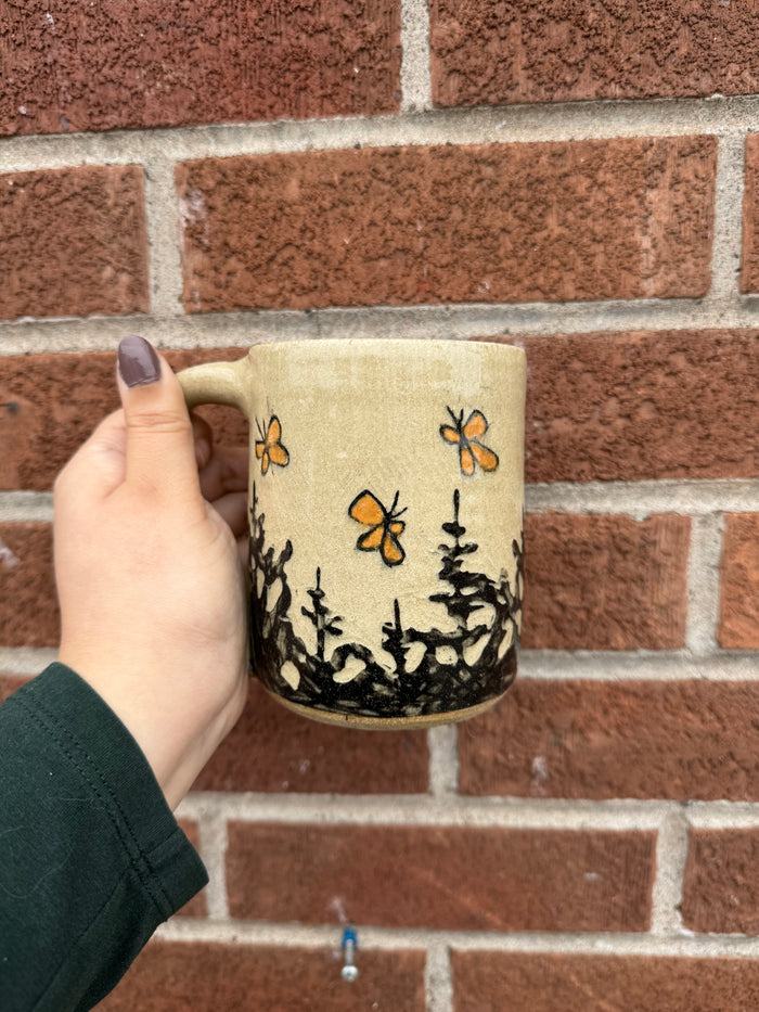 Butterflies In The Pines Mug