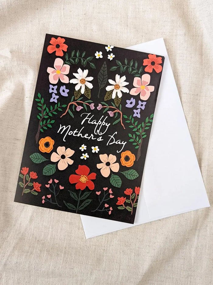 Floral Garden Mothers Day Card