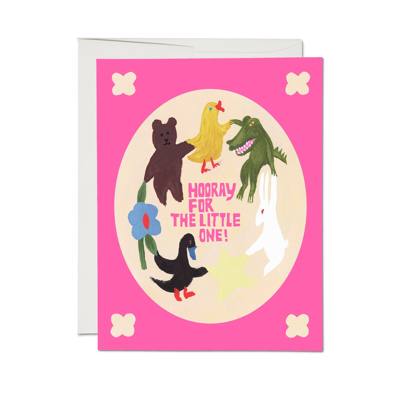 Hooray Little One greeting card