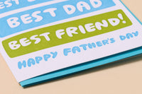 Best Hugger/Listener/Dad/Friend - Birthday Card Father's Day Card from Partner
