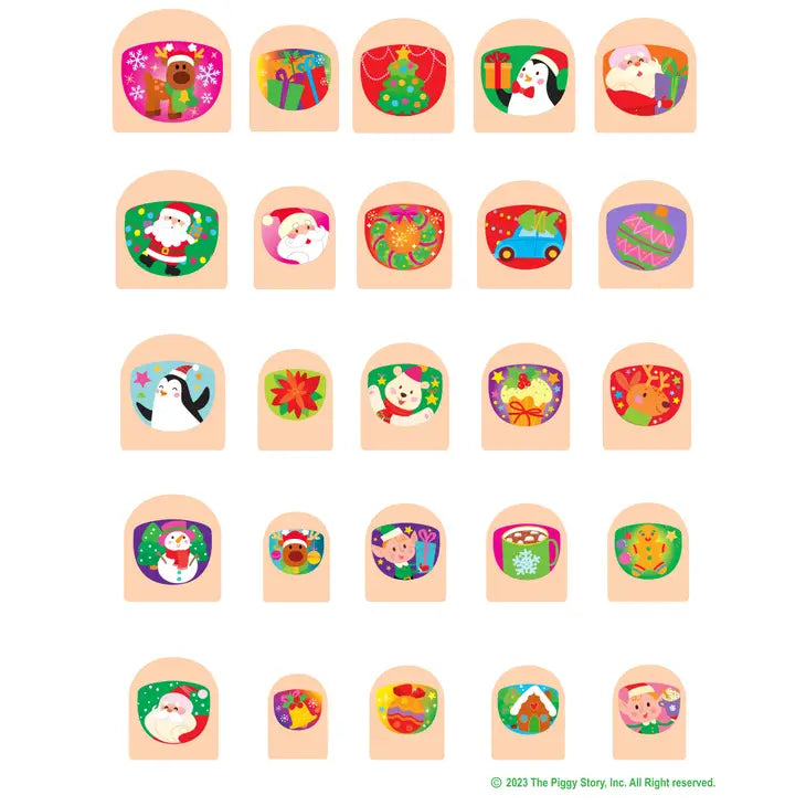 Lil’ Fingers Nail Art | Holly Jolly
