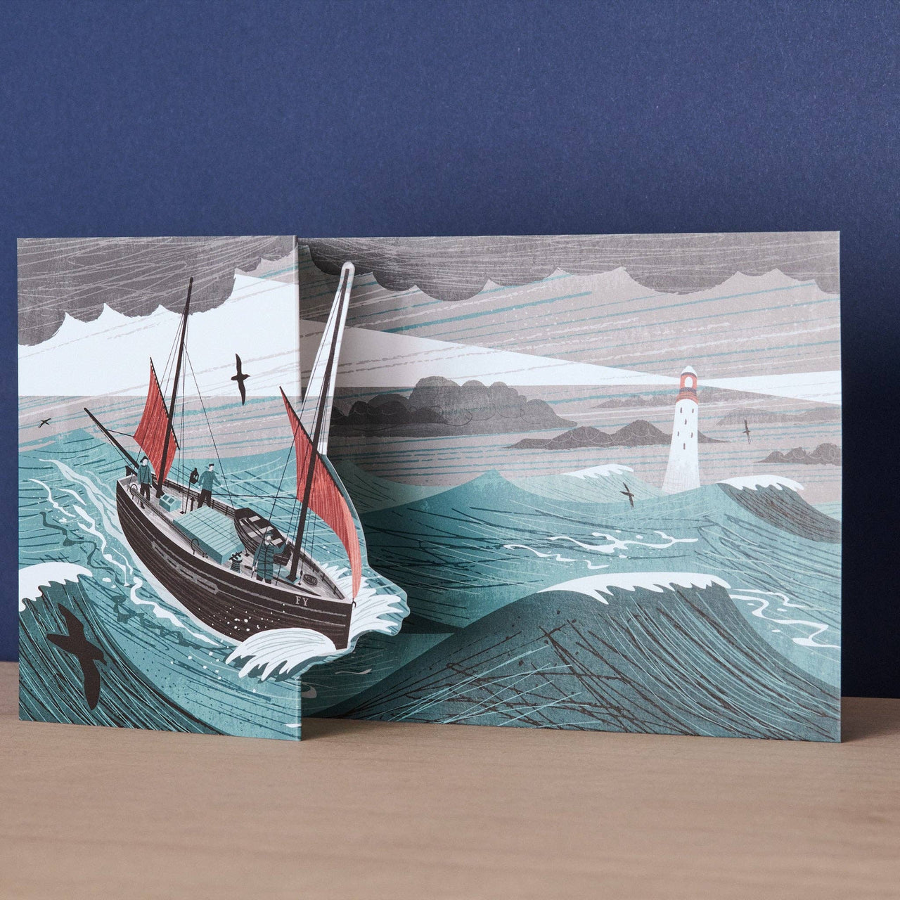 Lugger In A Storm