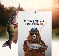 Bear Fathers Day Cod - Funny Fathers Day Card
