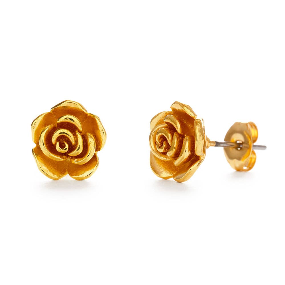 Rose Stud Earrings