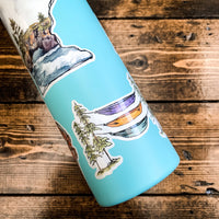 Grand Marais Lighthouse Vinyl Sticker
