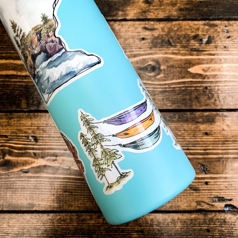 Grand Marais Lighthouse Vinyl Sticker
