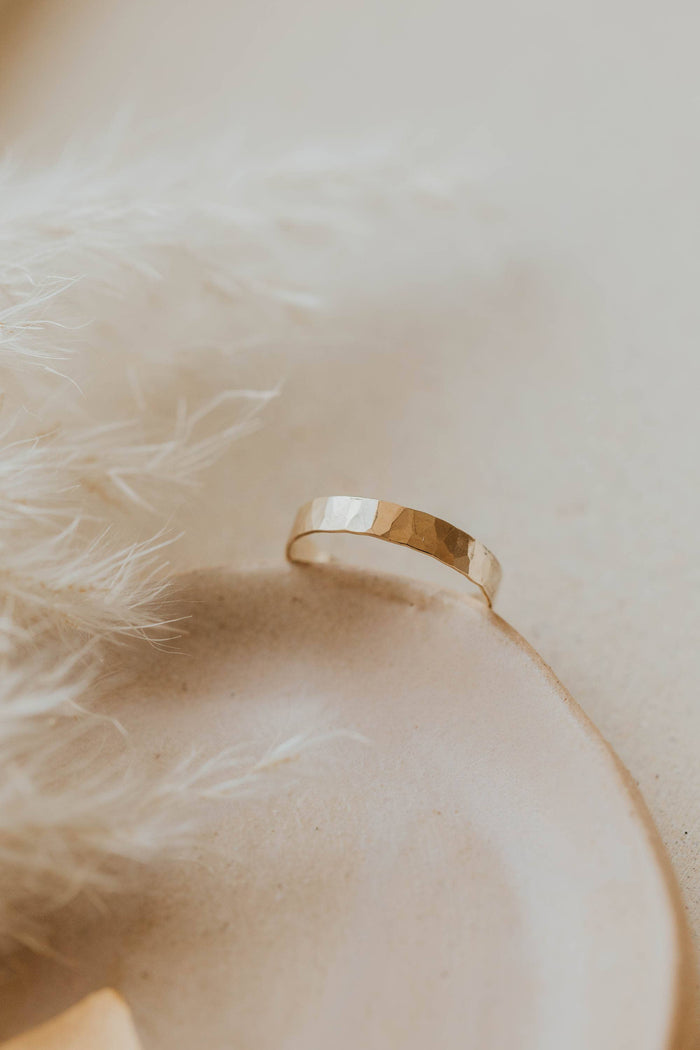 Cigar Band | 14kt Gold Fill + Sterling Silver