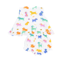 Good Dog Club | Ruffle Back Top & Bloomer