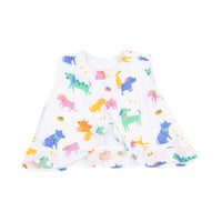 Good Dog Club | Ruffle Back Top & Bloomer
