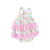 Cute Hummingbirds | Ruffle Sunsuit