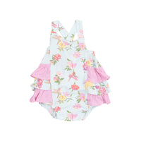 Cute Hummingbirds | Ruffle Sunsuit
