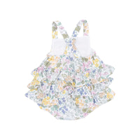 Samantha Floral | Ruffle Sunsuit