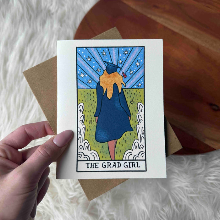 "The Grad Girl" Graduation Card