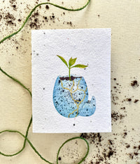 Beauty from Ashes Plantable Wellness Mix Seed Card