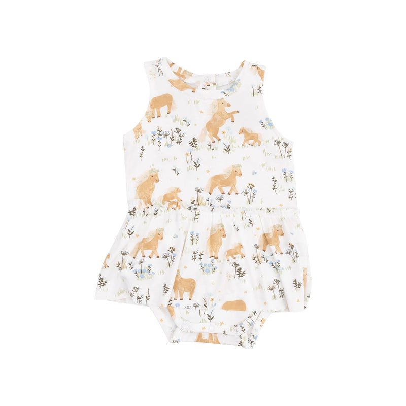 Pretty Ponies | Bodysuit with Skirt
