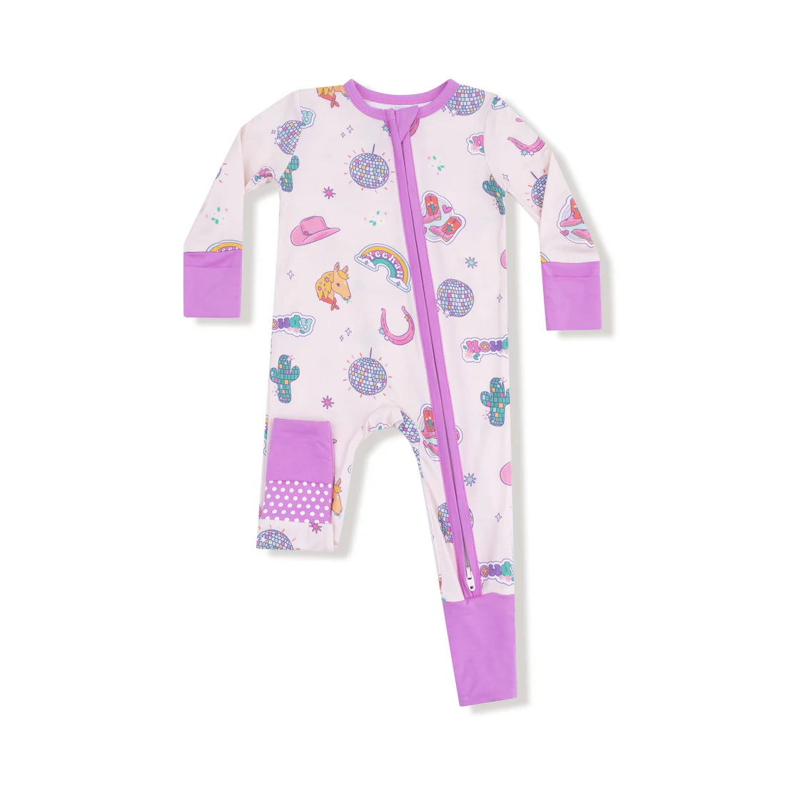 Disco Cowgirl | 2 Way Zipper Romper