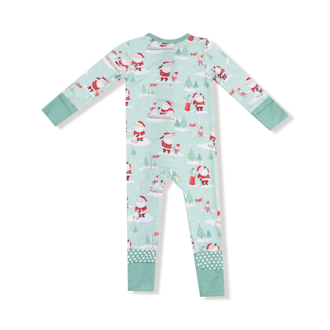 Golding Santa and Elves | 2 Way Zipper Romper