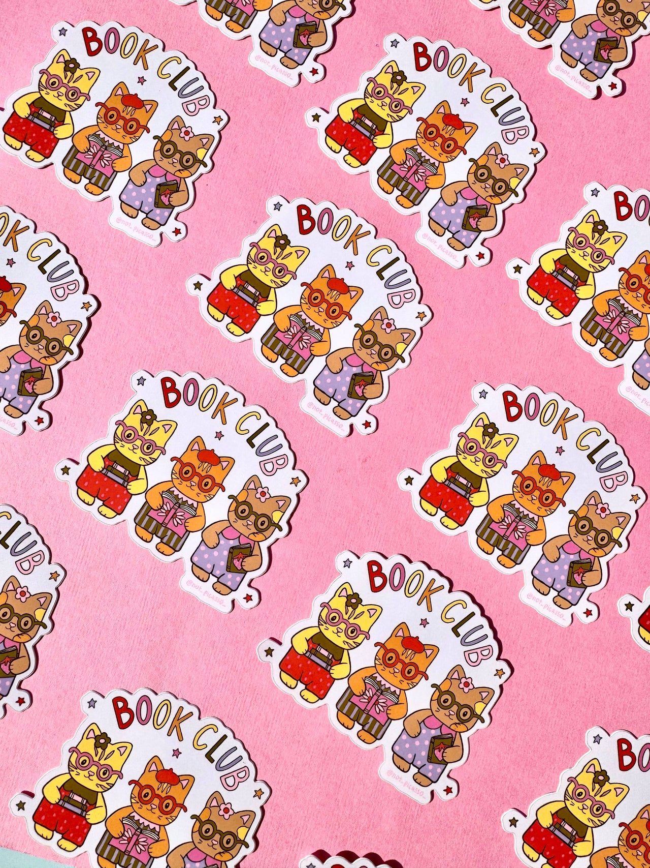 Book Club Sticker