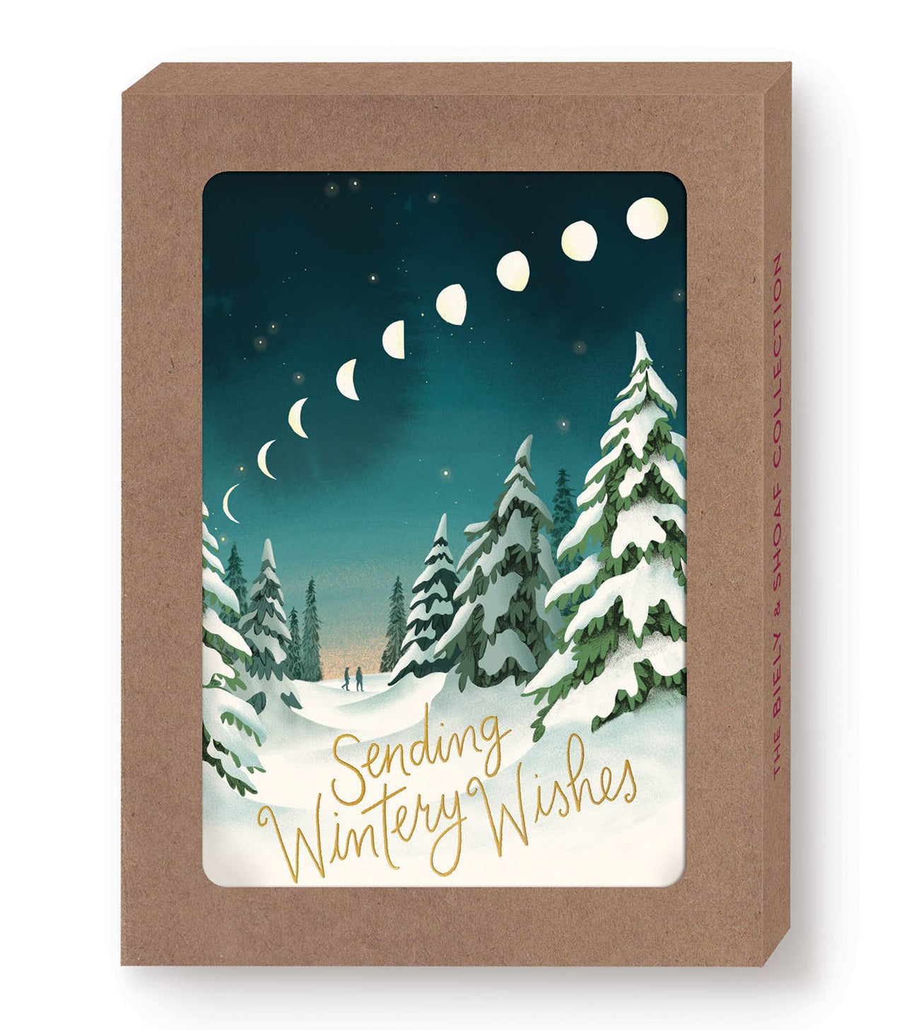 Wintery Wishes Boxed Holiday Cards - Set of 10