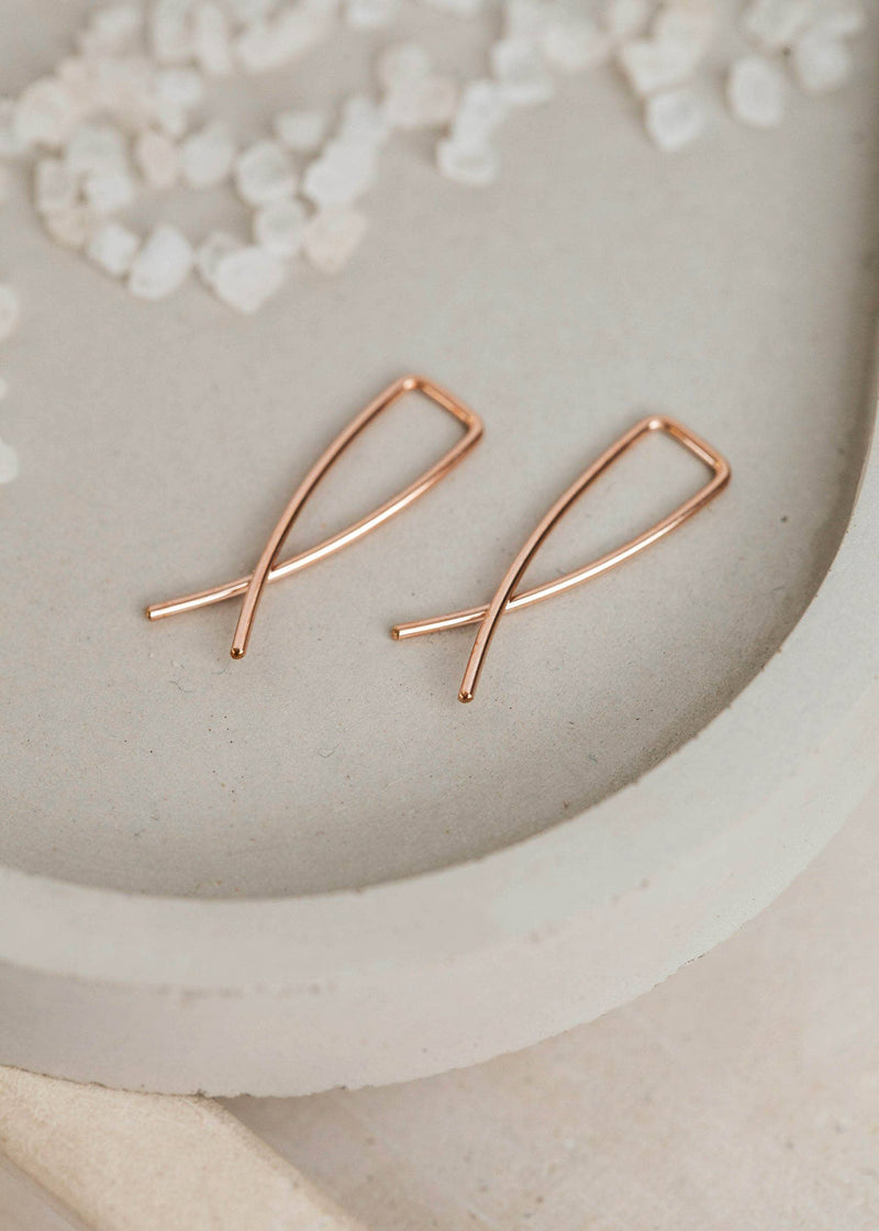 MINI Pescados | 14kt Gold Fill + Sterling Silver