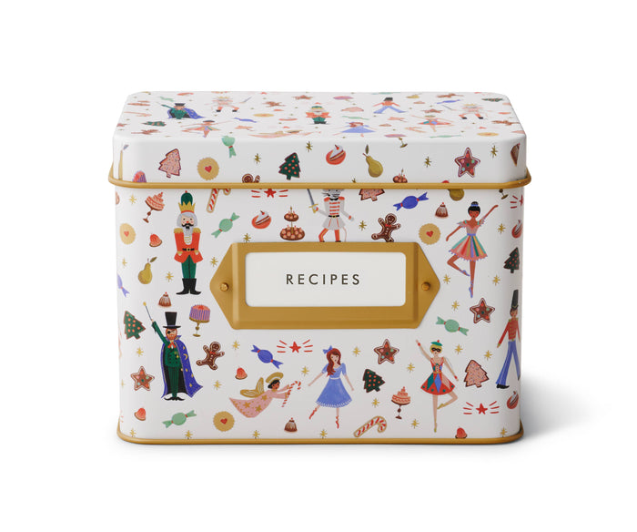 Nutcracker Recipe Tin