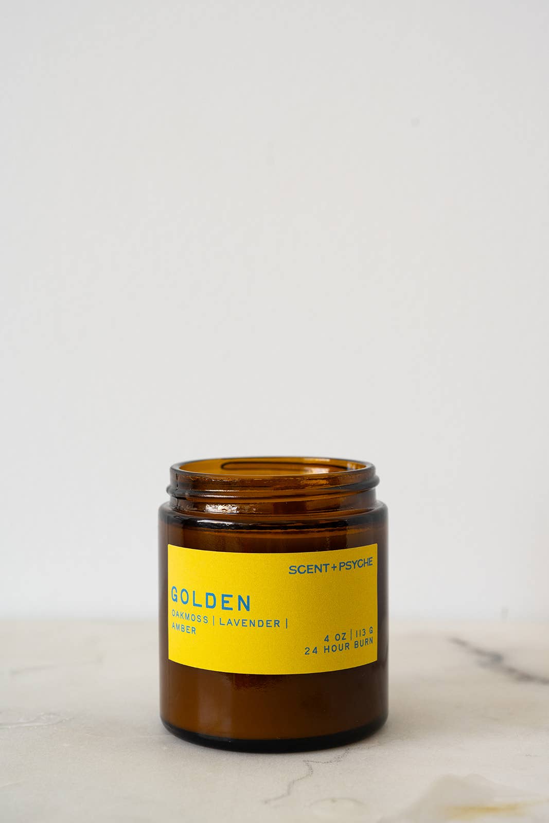 Golden | Oakmoss & Lavender Wood Wick Coconut-Soy Candle 4oz