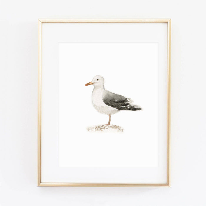Seagull art print