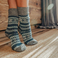 Nordic Socks Soft COZY™  Warm (Asenka - Teal)  - Unisex