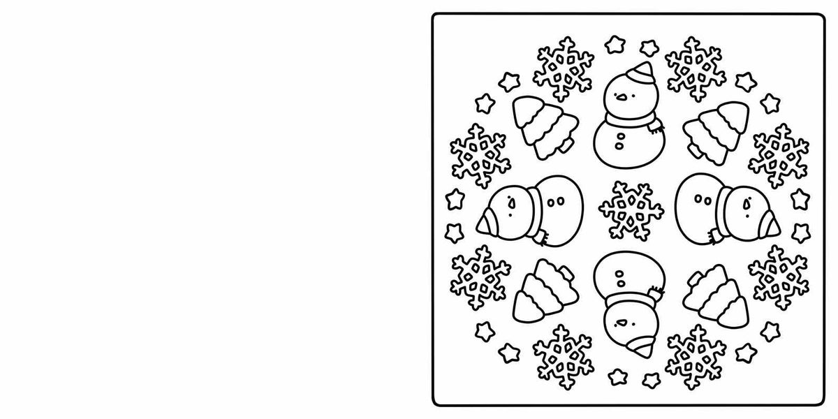 Cute & Cozy Coloring: Merry by Becky Cas