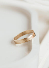 Cigar Band | 14kt Gold Fill + Sterling Silver