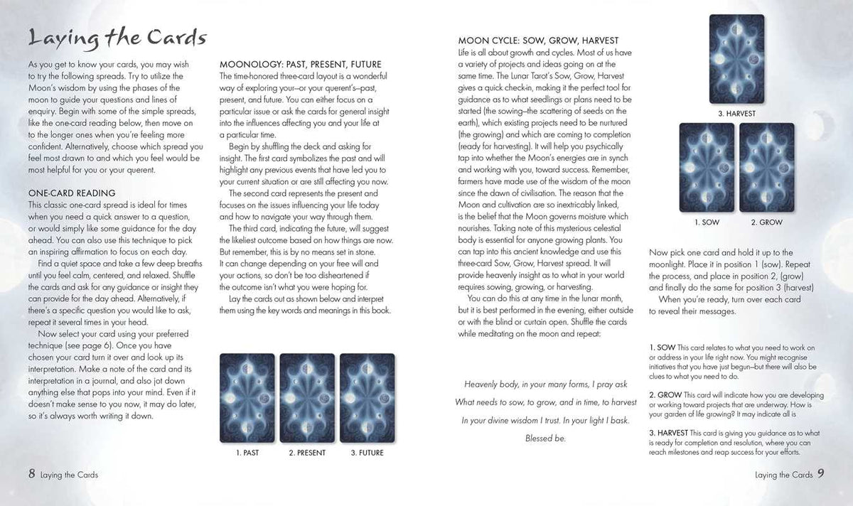 Lunar Tarot by Jayne Wallace