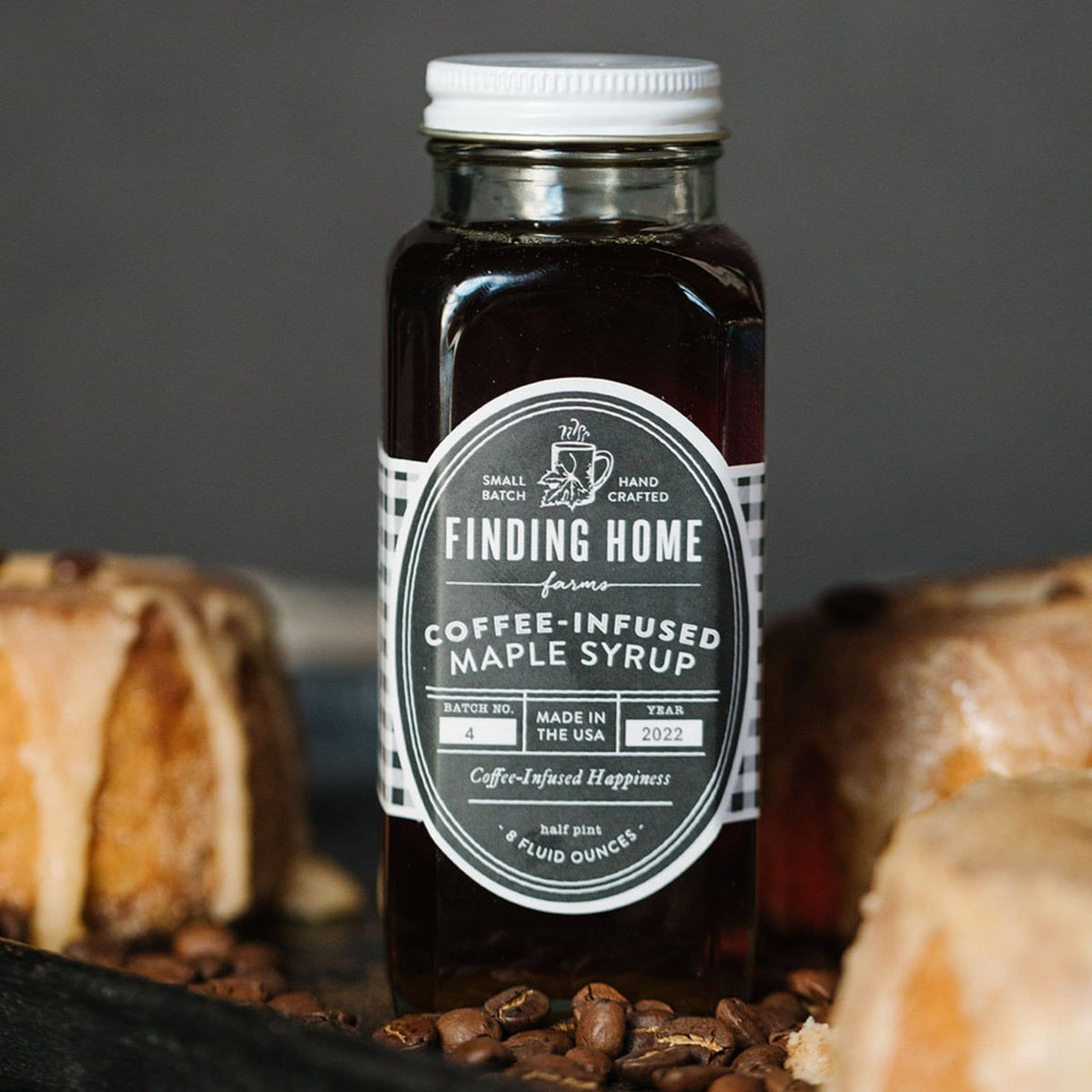 Coffee-Infused Maple Syrup