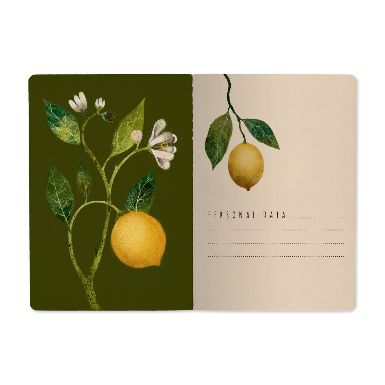 A5 Notebook - Lemons