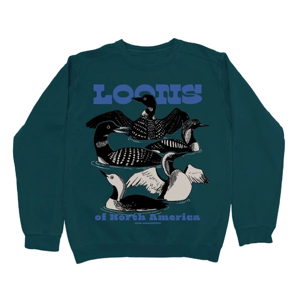 Loons of North America Sweatshirt | Teal