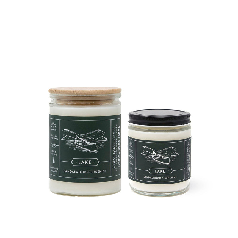 Soy Candle, Lake, Fresh & Bright Scent