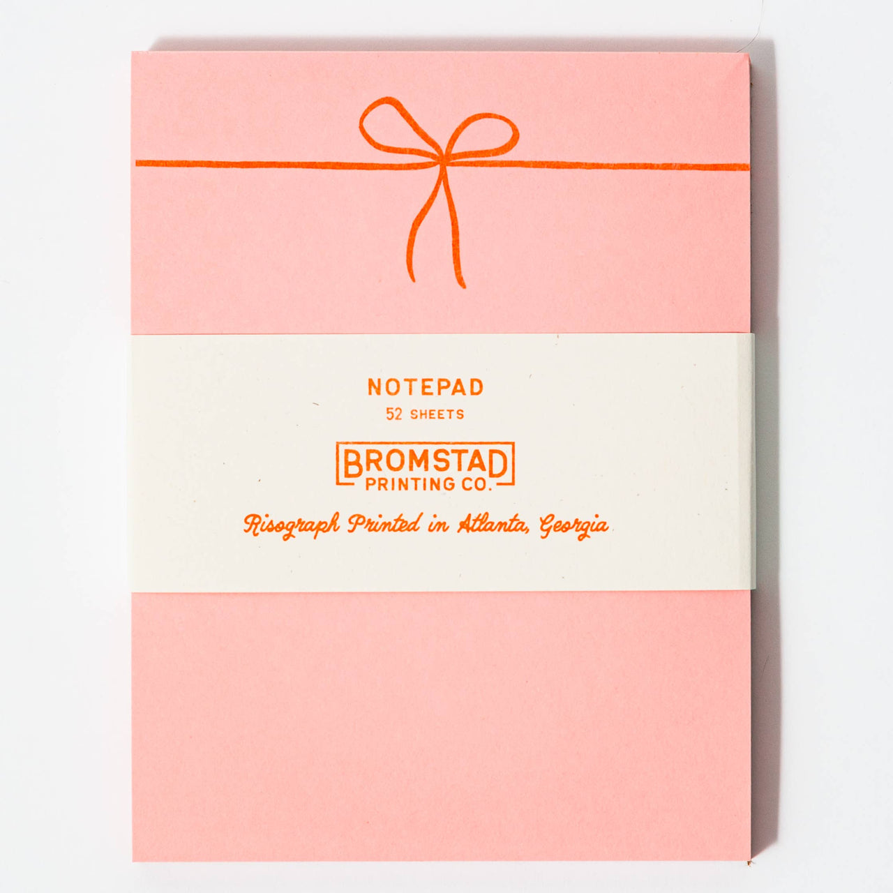 Bow - Risograph Small Notepad