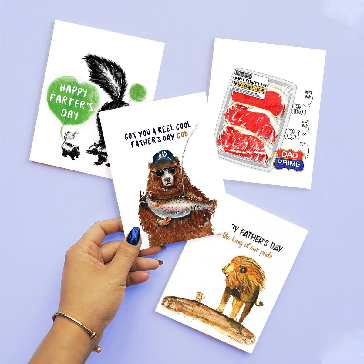 Bear Fathers Day Cod - Funny Fathers Day Card