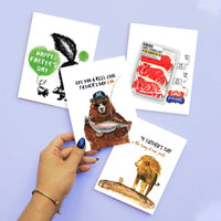 Bear Fathers Day Cod - Funny Fathers Day Card