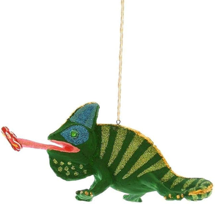 Tropical Iguana Ornament