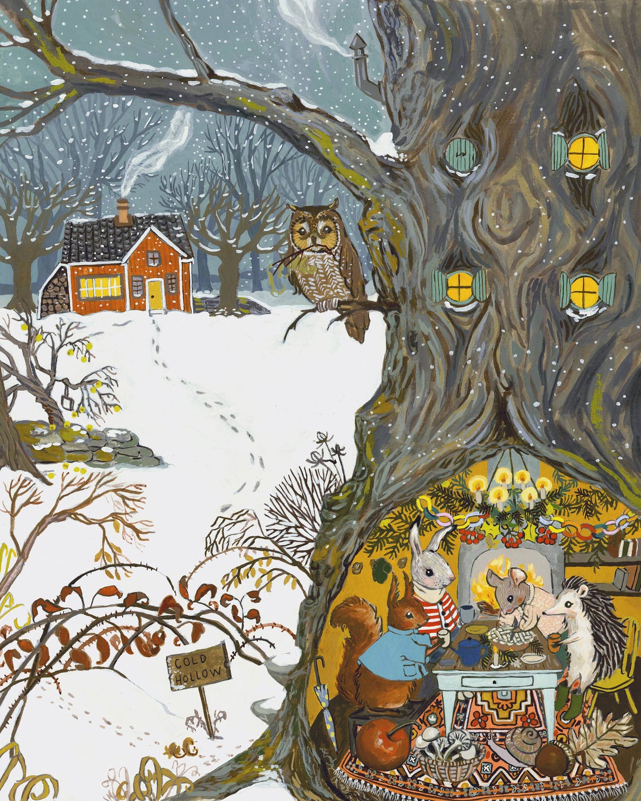 Cold Hollow Art Print