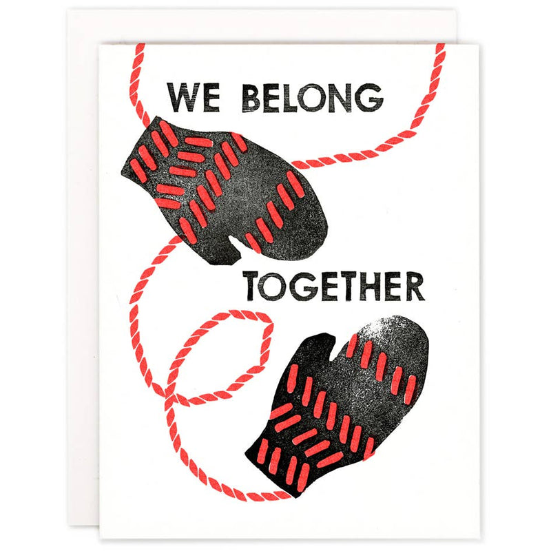 We Belong Together Romance Card