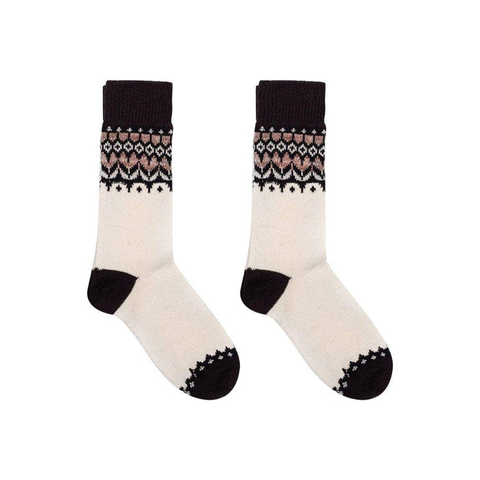 Nordic Socks Merino Wool in PERFORM™ (Jorunn - Creme) - Unis