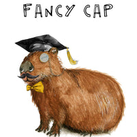 Fancy Capybara Grad - Funny Graduation Card