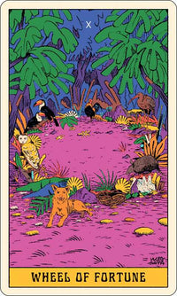 Mystical Forest Tarot by Cecilia  Lattari