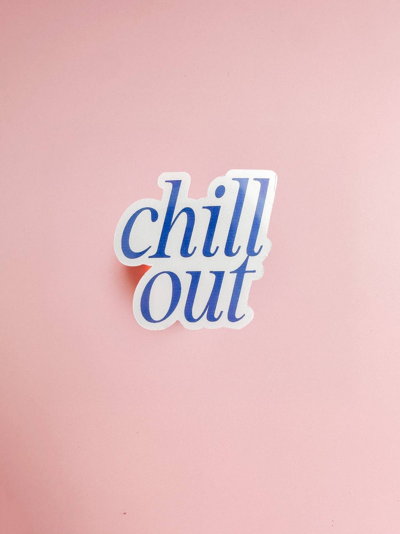 Chill Out Vinyl Sticker