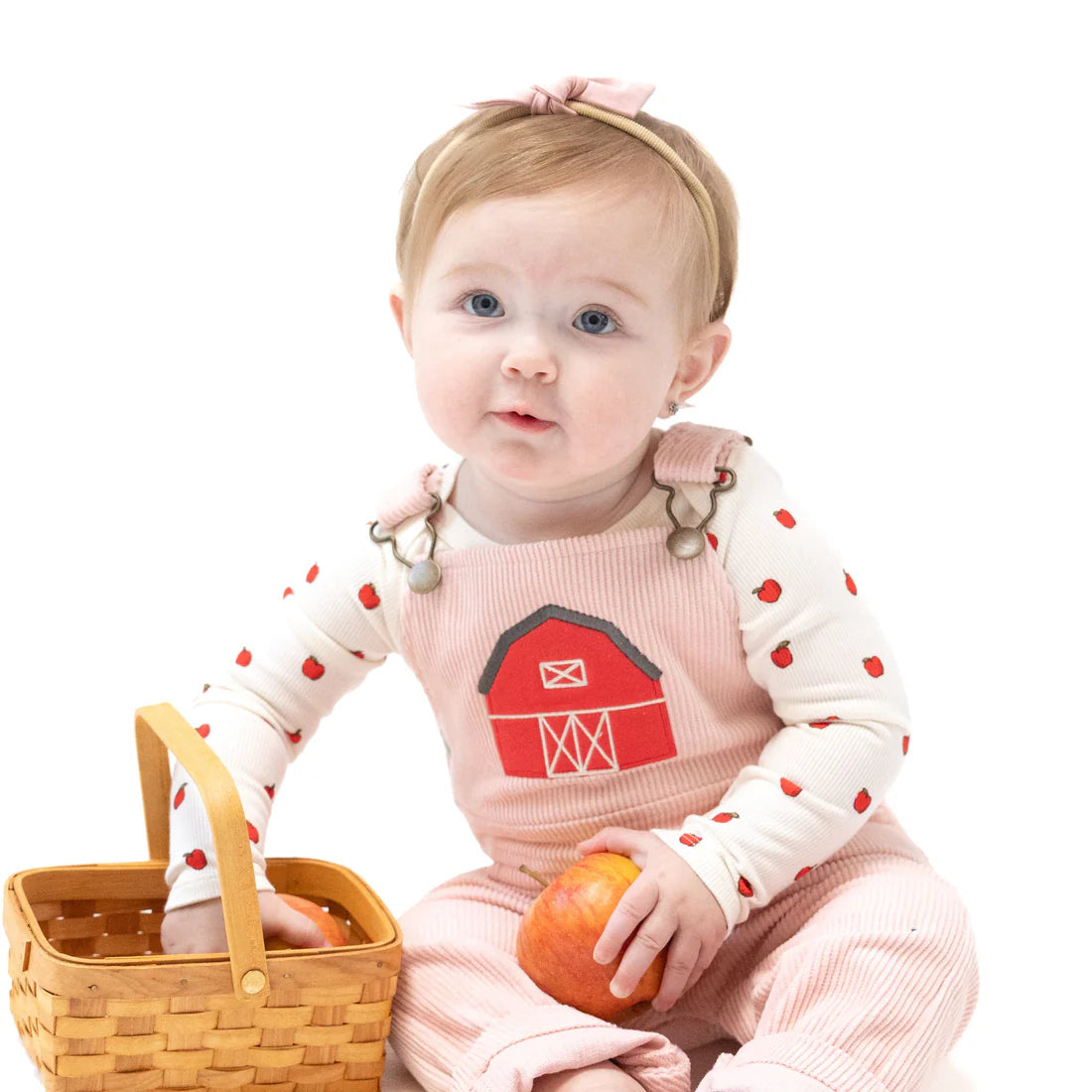 Tiny Apples | Long Sleeve Bodysuit