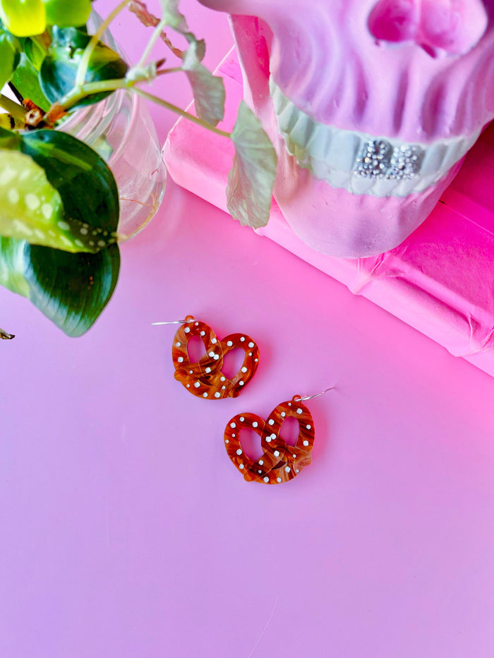 Pretzel Earrings