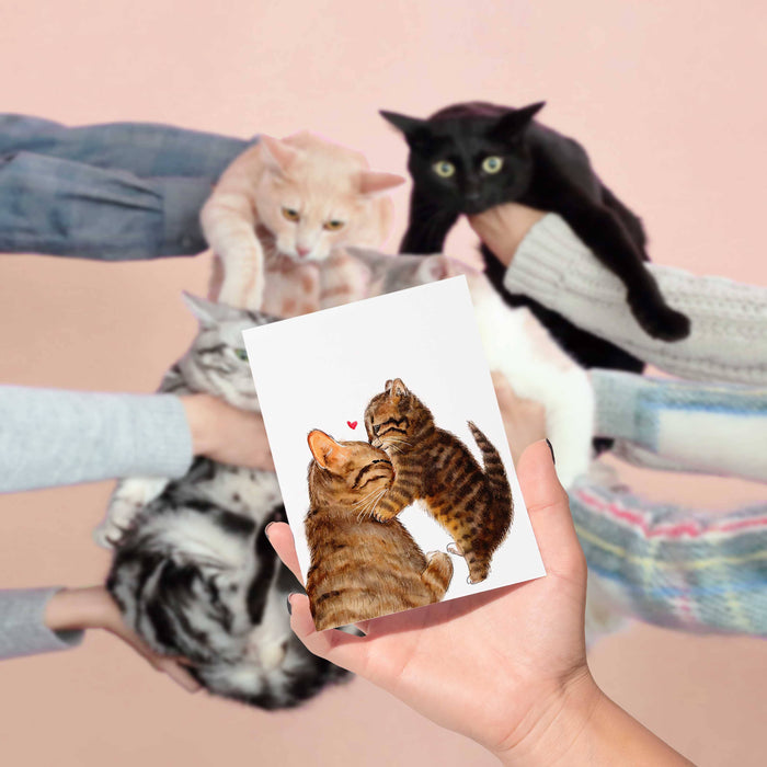 Kitty Mom - Mothers Day Greeting Cards
