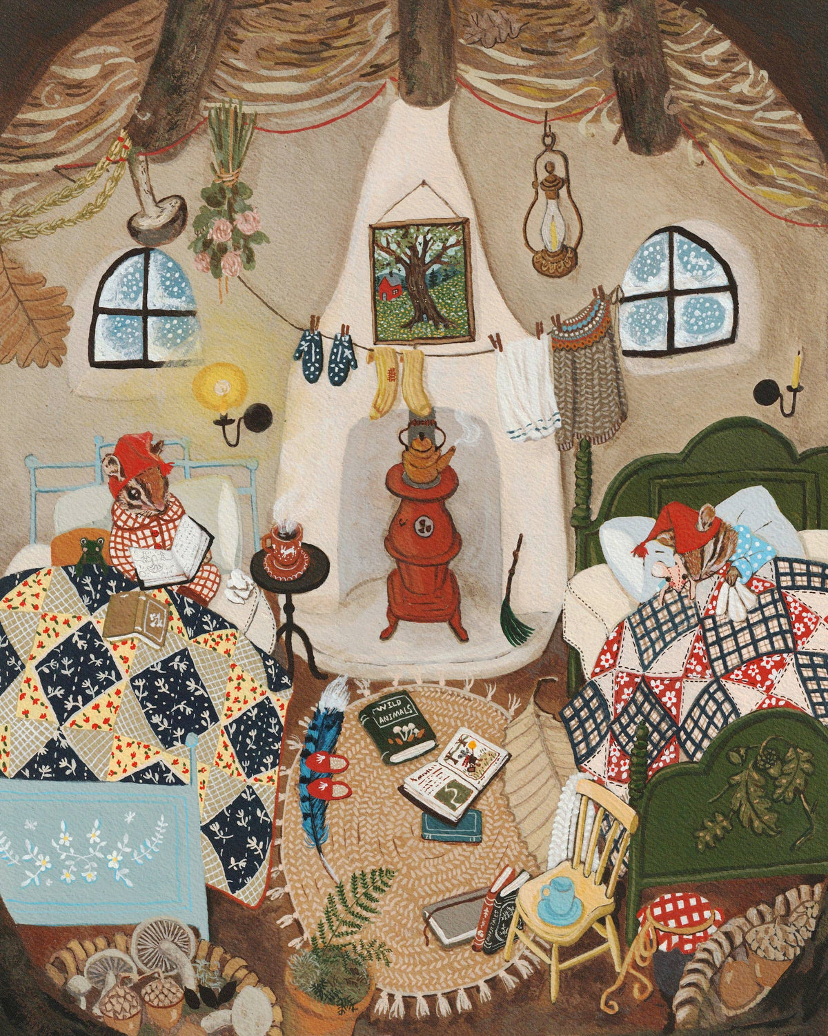 Stay Cosy Art Print